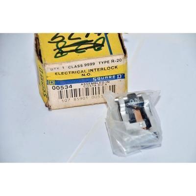 NEW SQUARE D 9999-R-20 ELECTRICAL INTERLOCK N.O. 00534