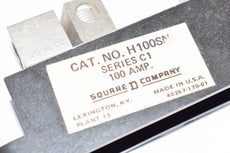NEW, Square D, Part: H100SN, Company Series C1, 100 AMP