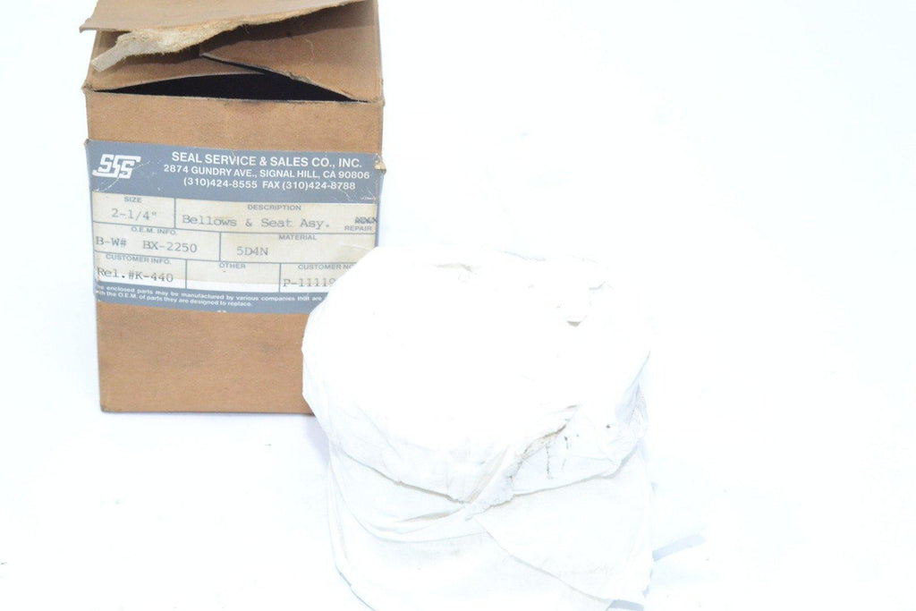 NEW SSS Seal Service BX-2250 2-1/4'' Bellows & Seat Assy Seal