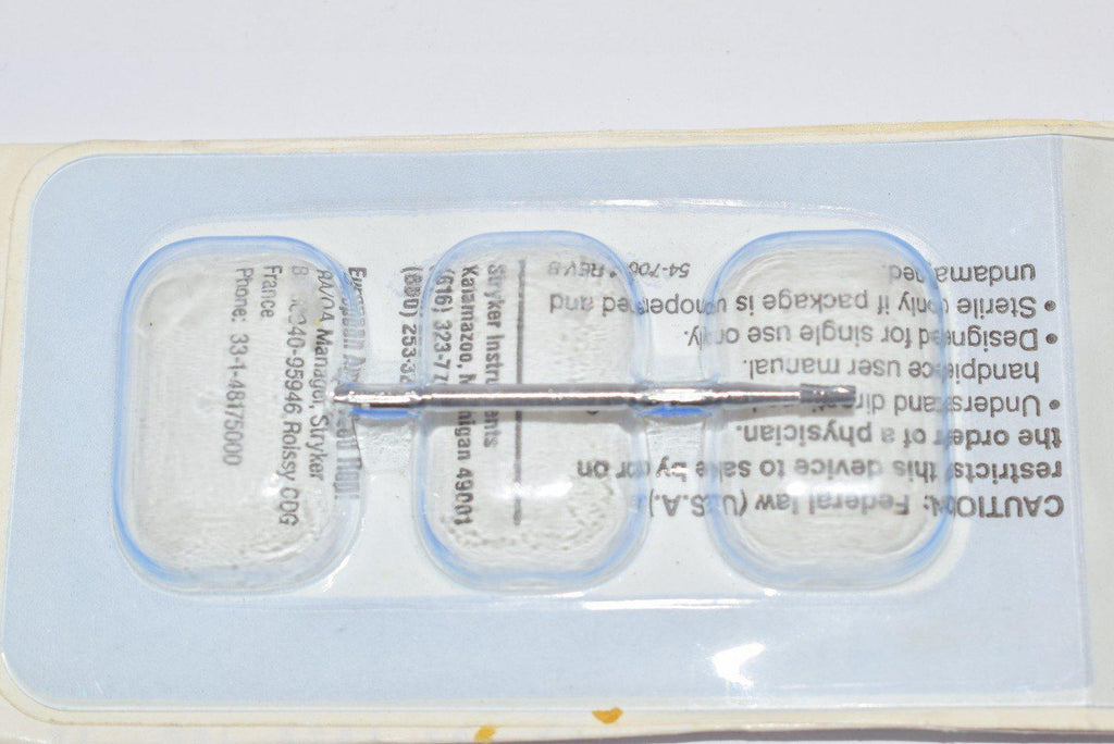 NEW Stryker Instruments 277-10-221 Cross Cut Fissure Carbide Bur 2.1mm