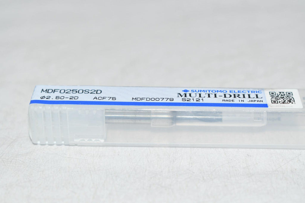 NEW Sumitomo MDF0250S2D 2.50 2D Drill Multi-Drill