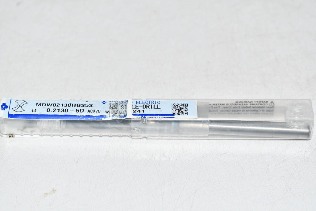 NEW Sumitomo MDW02130HGS5 0.2130-5D #3 Size Coolant Through Solid Carbide Drill