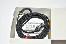 NEW SUNX EX-22A-PN Sensor, Photoelectric, Diffuse, Reflective Side On, 5-160mm Range, L-ON, PNP