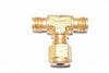 NEW Swagelok Brass Tee Fitting 1-5/8'' W 7/16'' Thread