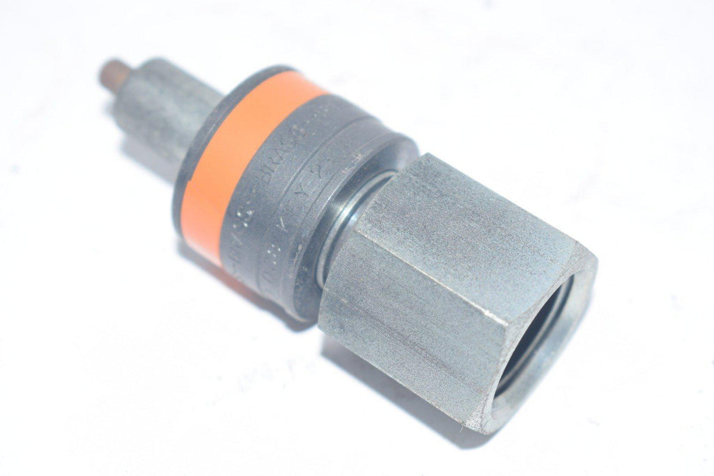NEW SWAGELOK QC8 Key 2 BRASS QUICK CONNECT STEM FITTING