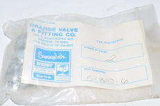 NEW Swagelok S-810-6 Carbon Steel Swagelok Tube Fitting, Union, 1/2 in. Tube OD