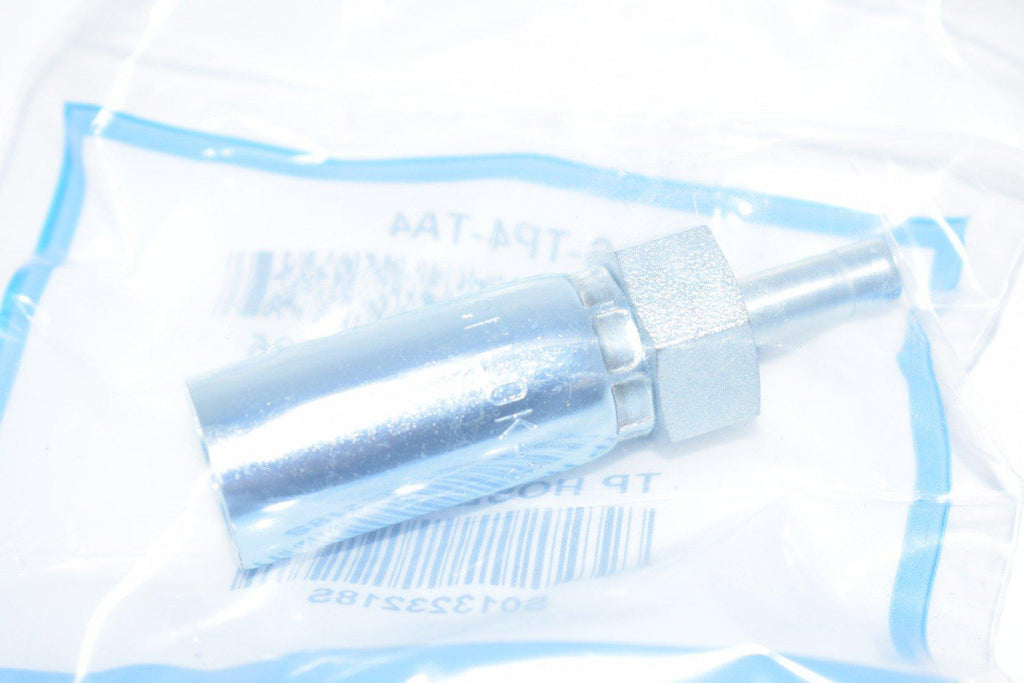 NEW Swagelok S-TP4-TA4 THERMOPLASTIC HOSE END CONNECTION 1/4 IN. CARBON STEEL TUBE ADAPTER