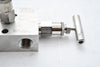 NEW Swagelok SS-V3NBF8 Stainless Steel 3-Valve Instrument Manifold 1/2''