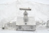 NEW Swagelok SS-V3NBF8 Valve Stainless Steel 3-Valve Instrument Manifold, 1/2 in. Female NPT, Ball Tip