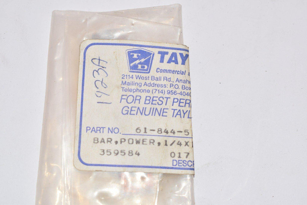 NEW Taylor Dunn 61-844-51 BAR POWER 1/4X1/2X2-1/2