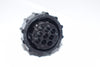 NEW TE Connectivity 206708-1 9 Position Circular Connector Plug Housing Free Hanging (In-Line) Coupling Nut