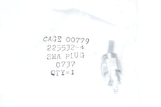NEW TE Connectivity AMP 225532-4 RF Connectors / Coaxial Connectors PLUG, STAIN. STEEL