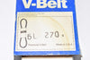 NEW Thermoid Model: 5L270, V-Belt