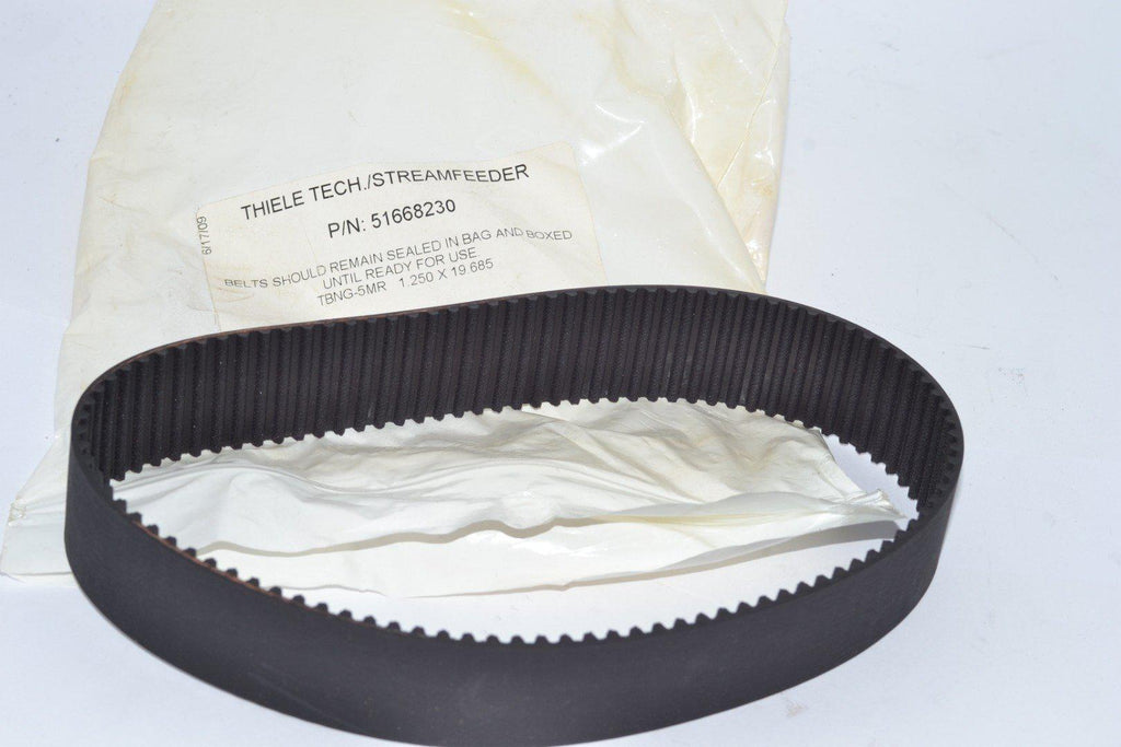 NEW Thiele Tech. Streamfeeder 51668230 1.250 x 19.685 Belt