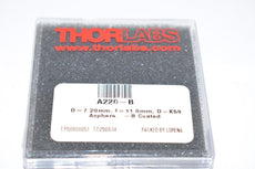 NEW THORLABS A220-B - f = 11.0 mm Rochester Aspheric Lens Coated
