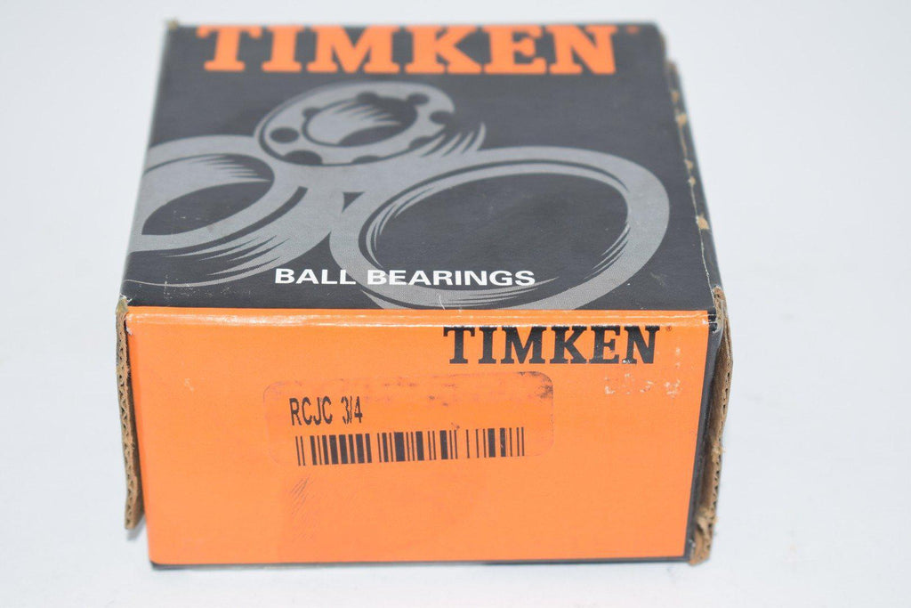 NEW Timken (Fafnir) RCJC 3/4 Flange-Mount Ball Bearing Unit - Four-Bolt Flange, 0.7500