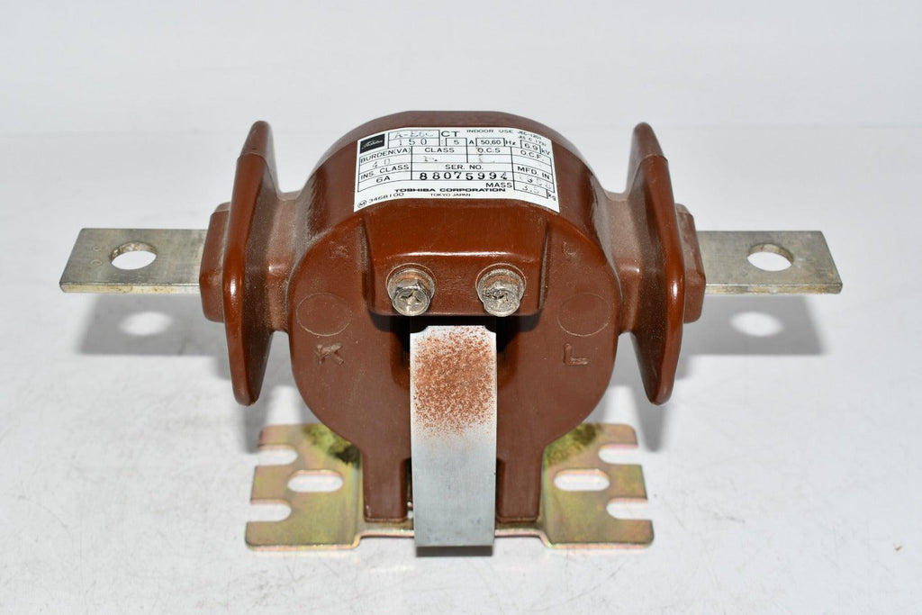 NEW TOSHIBA A-E6C RESIN MOLDED CURRENT TRANSFORMER 150:5 A 6.9kV 6A