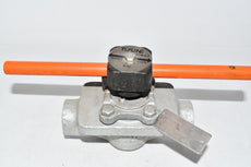 NEW Tufline 2-Way Plug Valve Manual 505869 1'' CL 150 Socket Weld