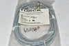 NEW TURCK WK 4.4T-4-P7X3 M12 EUROFAST CORDSET RIGHT ANGLE, FEMALE CONNECTOR, STANDARD PLUG BODY