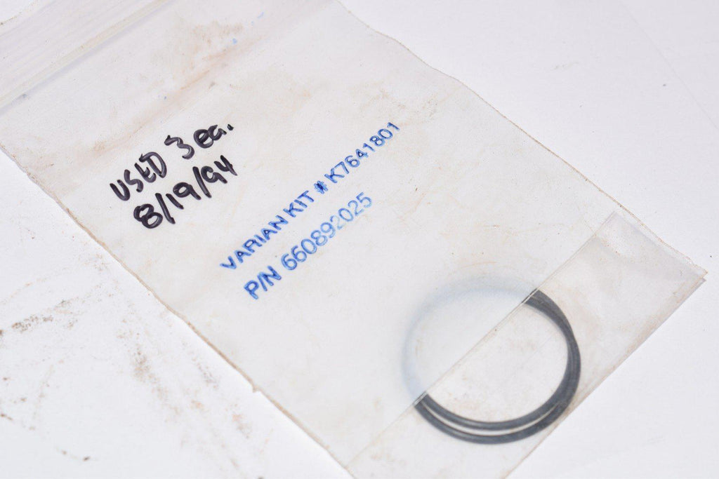 NEW, Varian Kit, O-Ring, 2 Count, Part: K7641801, 660892025