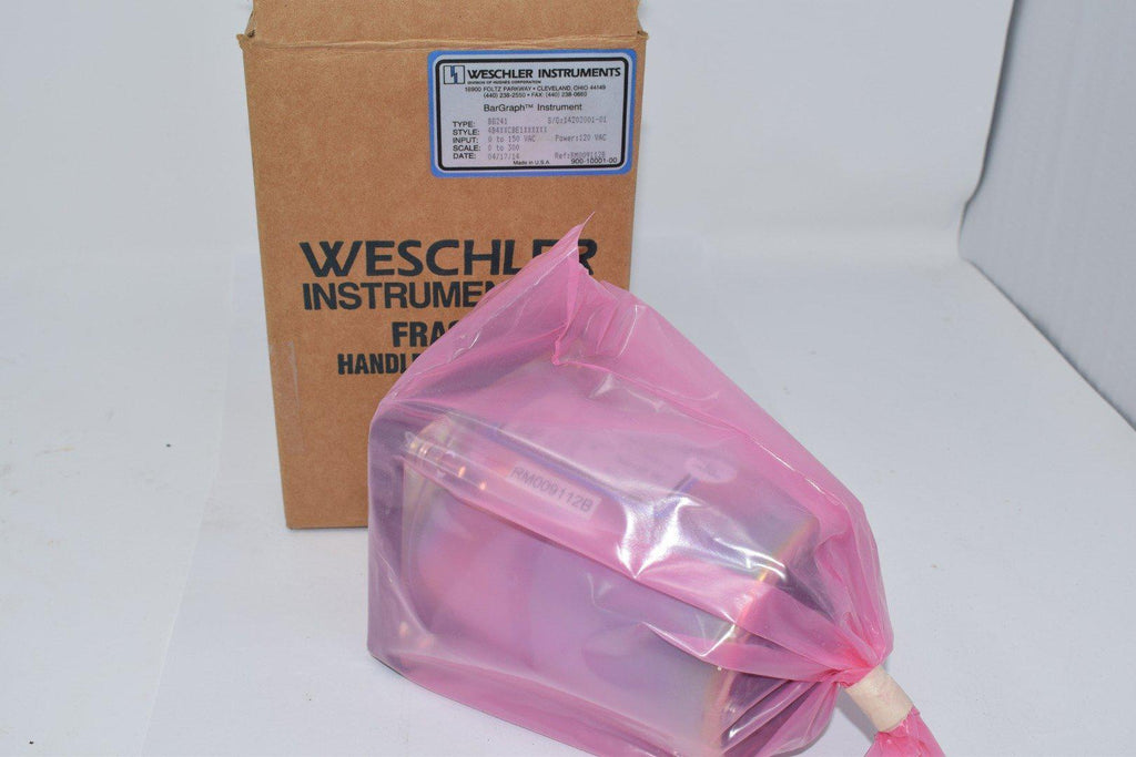 NEW WESCHLER 4B4XXCBE1XXXXXX BarGraph Instrument B6241 0-150 VAC 0-300 Scale