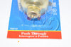 NEW Westinghouse 70410 On/Off Socket Push Through Screw Brass Finish