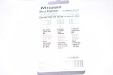 NEW Westward 4KG82A Brass Connector 3/4''