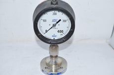 NEW Wika 0-400 PSI Pressure Gauge 4-1/2'' 990.FB.7033 316L RJ Global