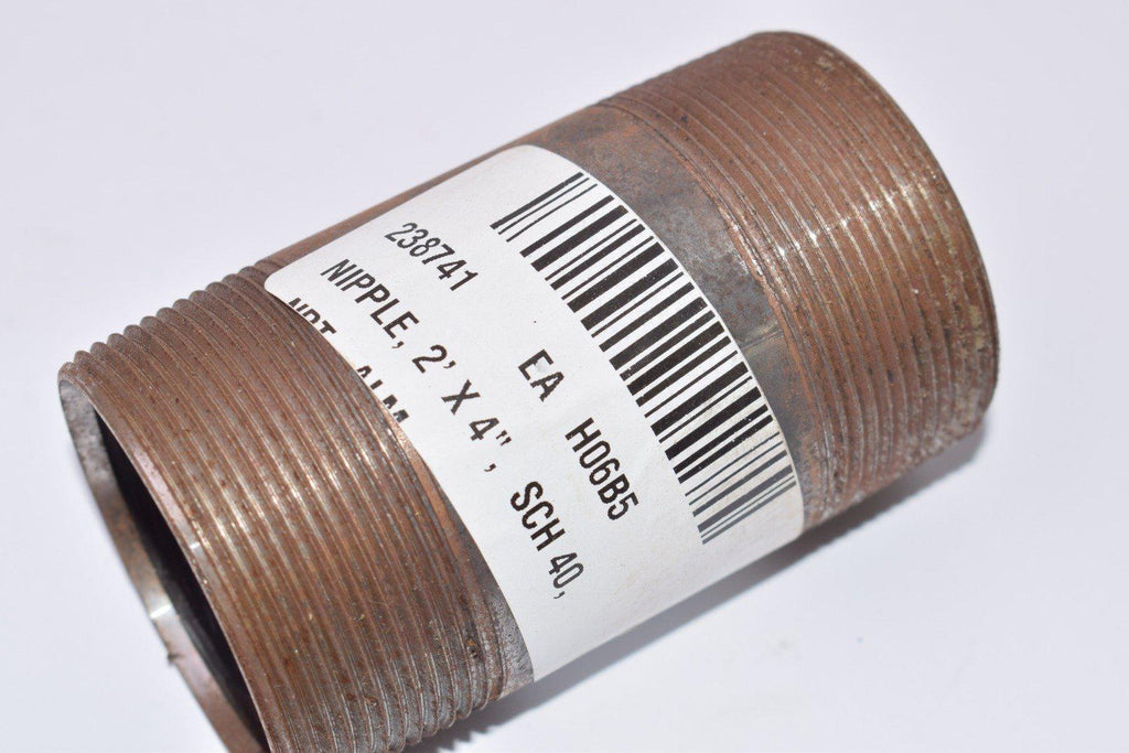 Nipple, 2'x4'' SCH, 40, H06B5, 238741, 2-1/4'', 4'' OAL