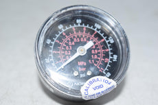 Norgren 57817-1525 Pressure Gauge 0-160 Psi 0-1.1 MPa 0-11 bar