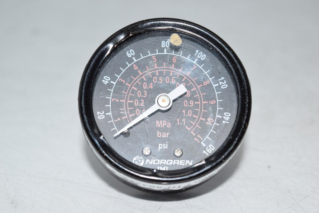 Norgren 57817-1675 Pressure Gauge 0-160 Psi 0-11 bar