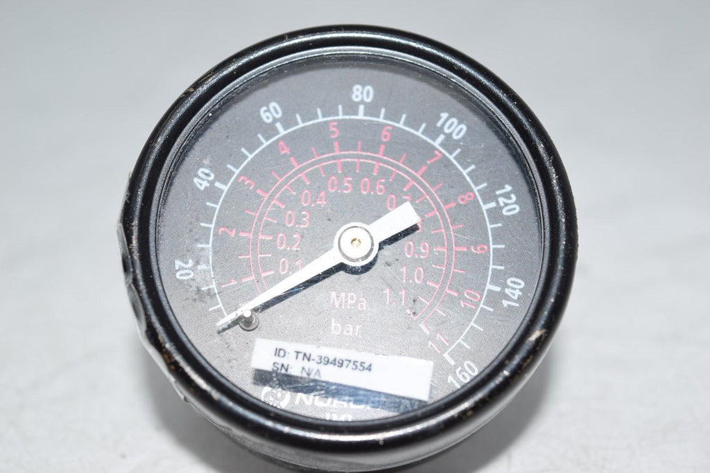 Norgren IMI 39497554 Pressure Gauge 0-160 Psi