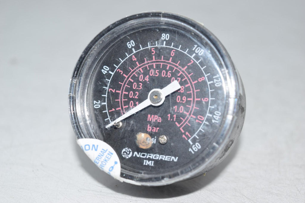 Norgren IMI 57817-1675 Pressure Gauge 0-160 Psi 0-11 bar
