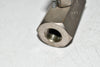 NOSHOK 403-FFC Needle Valve, Hard Seat, 3/8'' NPT, Female-Female, Steel