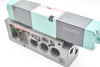 Numatics 082SS415M000058 Mark 8 Double Solenoid Valve 2 Pos/4 Way w/Man Block 125 VDC