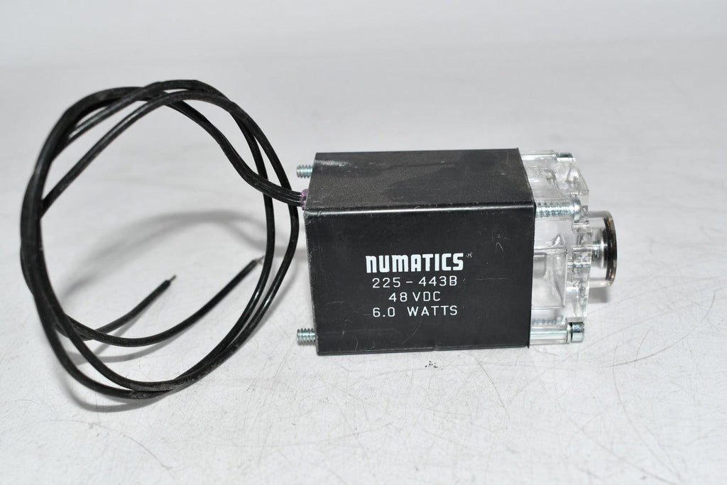 Numatics 225-443B 48VDC 6.0 Watts Solenoid Coil
