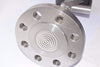 Nuova Fima Pressure Transmitter, 0-15 PSI Stainless Flange MGS 30/3/A 4-1/2''