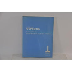 Okuma CNC Systems OSP5020L LR Series Lathes Maintenance Manual