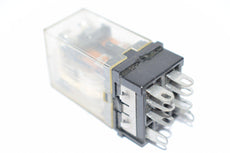 Omron LY2N-DC24 Power Relay, Ice Cube, DPDT, 24 VDC Coil Voltage, 10 A Contact Rating