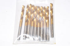 Pack of 10 NEW 11/64'' HSS Drill Bits Set, 2-1/4'' OAL