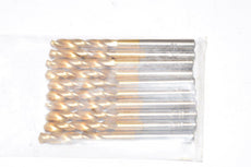 Pack of 10 NEW Coated HSS 5/32'' Jobber Twist Drill Bits Set