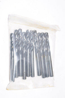 Pack of 10 NEW HSS 13/64'' Drill Bit Set, 2-3/8'' OAL