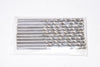 Pack of 10 NEW HSS Bright Finished Standard Point Size # 26 mm Metric Drills Bits Set