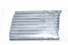 Pack of 10 NEW HSS Drill Bits Set Size: 9/64'' Standard Point