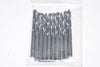 Pack of 10 NEW HSS Standard Point Size: 11/64'' Drill Bits Set