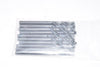 Pack of 10 NEW HSS Standard Point Size: 1/8'' Drill Bits Set