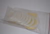 Pack of 10 NEW Millipore MSD1238W7 1'' Delrim Seal Gasket 1.000
