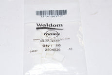 Pack of 10 NEW Molex 0022012037P, Headers & Wire Housings KK .100'' HSG 03P