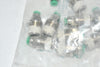 Pack of 10 NEW Numatics IN103-108-021 Brass 1/8in Tube 1/4in Npt Male Connector Fitting