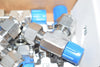 Pack of 10 NEW Parker 6MRT4N-316 A-lok male run tee, 316SS, 3/8'' double ferrule tube fitting x 1/4'' MNPT